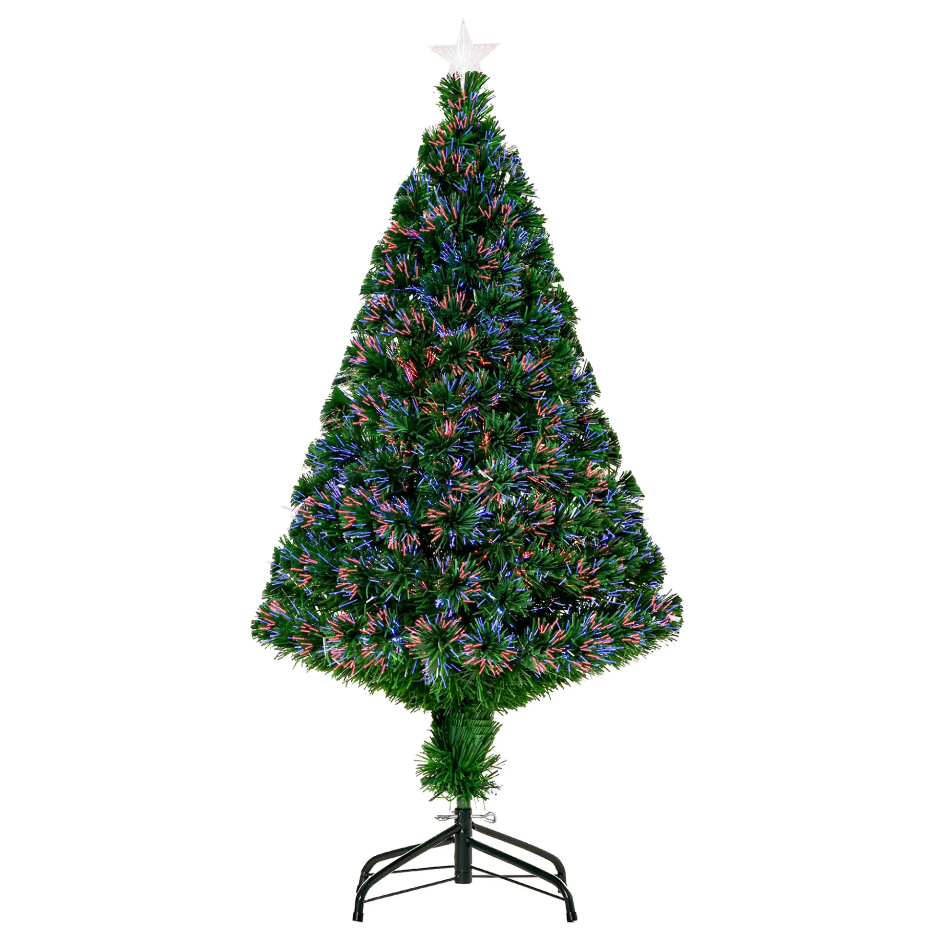 Pre-lit Fibre Optic Tree, 4ft