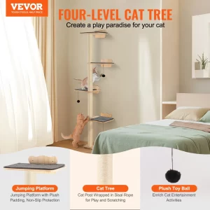 4 Tiers Cat Tree